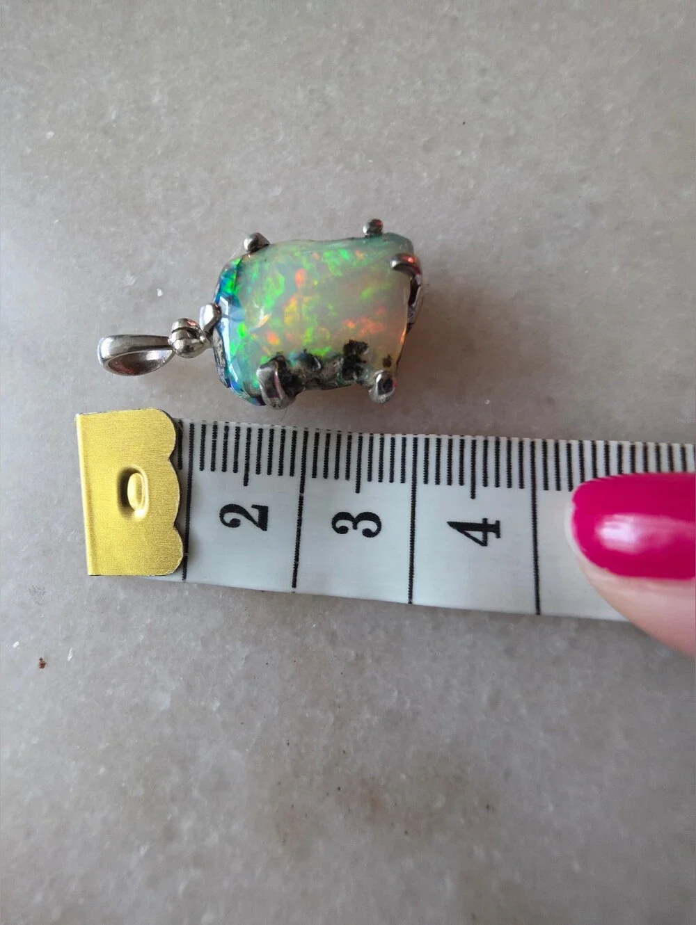 Starborn Creations Opal Pendant